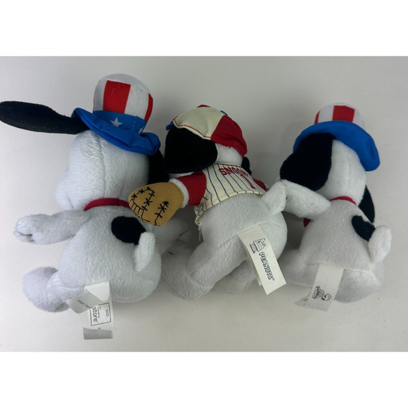 Snoopy Peanuts x MetLife Plush Bundle lot of 11 Stuffed Animals With Duplicates - Picture 13 of 14